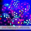90 Palloncini Neon 12'' Palloncino Fluorescente UV Si Illumina al Buio Punti Luminosi Palloncino in Lattice Decorazioni per Feste di Compleanno Matrimonio