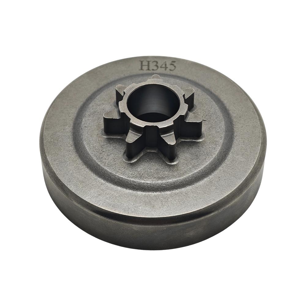 .325 7T Clutch Drum For Husqvarna 445 450 Chain Tensioner Oil Pump Worm Gear Kit Chainsaw Spare Parts 578097901 503905901