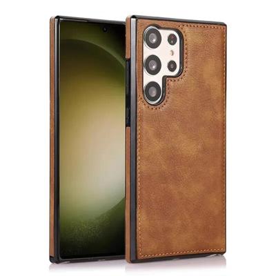 Πολυτελής δερμάτινη θήκη τηλεφώνου PU για Samsung Galaxy S24Ultra S23 Ultra για Samsung S23FE Κάλυμμα πλάτης προστασίας από σιλικόνη