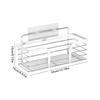 Shower Wall Organizer Wall Adhesive Shower Shelf Load-bearing Shower Storage Shelf No Drill Wall Organizers For Kitchen Bathroom
