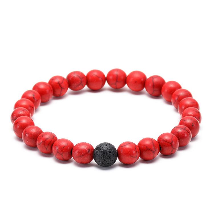 JYL TS Bracelet Couple's  Natural Beaded Promotes Affection & Mutual Luck