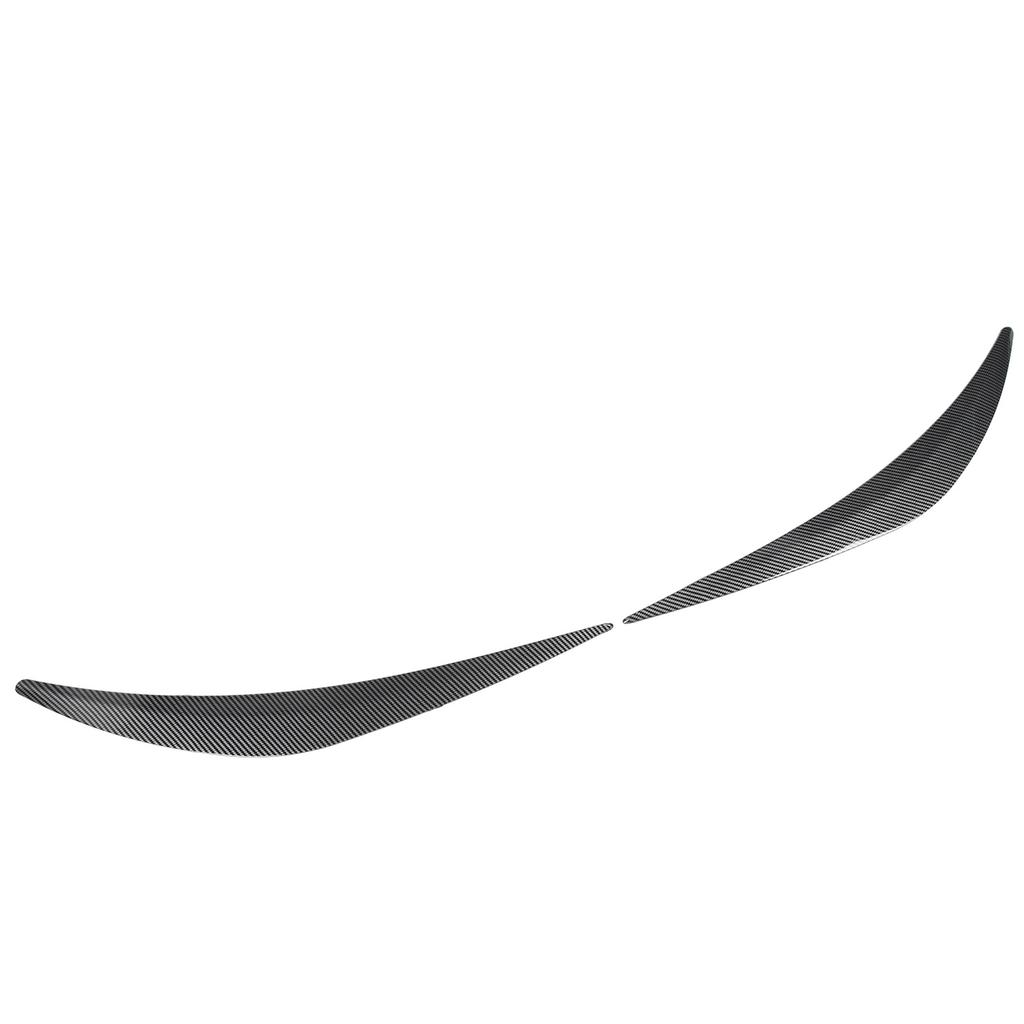 2Pcs Headlight Eyebrow Left Right Fade Proof Front Headlight Eyelid Trim Replacement for 0 2014 to 2023