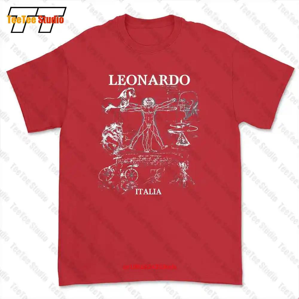 Leonardo Da Vinci Vitruvian Figure Old Art Sz Tshirt Tee KT1S S