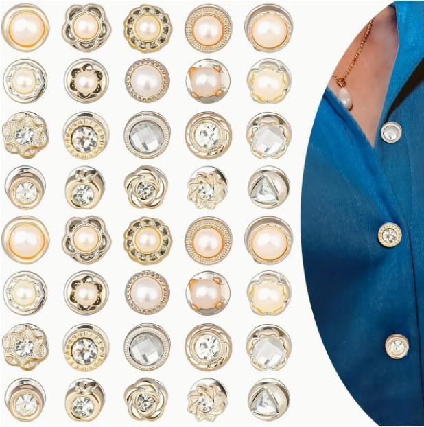 Japanese Cute Style No-Sew Anti-Exposure Brooch Corsage for Women