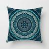New Mandala Geometric Blue Cushion Covers Hot Boho Decorative Polyester Pillowcase Modern Fashion Art Couch Throw Pillows Cover
