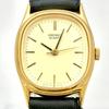 SEIKO Watch Gold Oval 370051 New Strap [New Battery] Ladies' 1421-5690