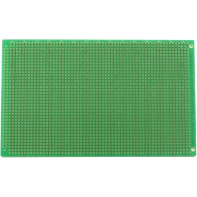 BB3U לוח אוטובוס-3U, אוטובוסים זיג-זג, PCB חד-צדדי, מסכת הלחמה, מקבל מחבר DIN, 3.94 x 6.30 אינץ' (100 x 160 מ"מ)