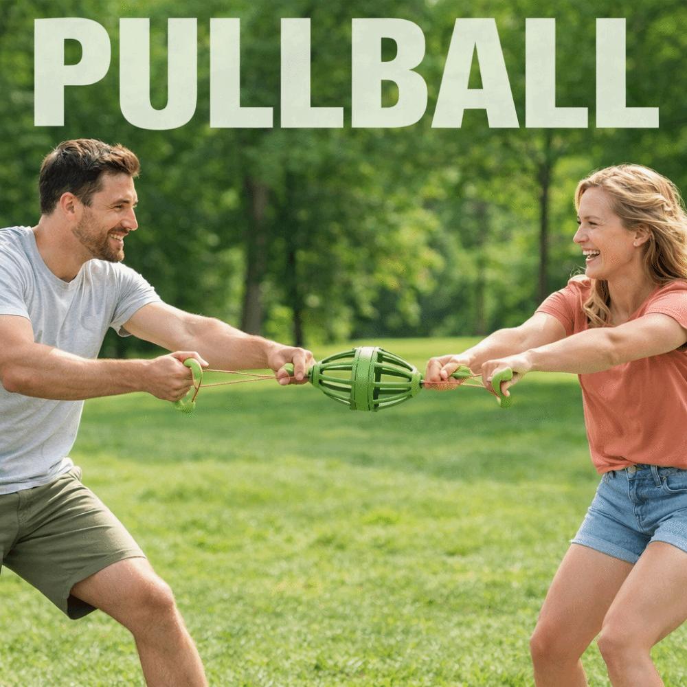Fun Fitness Activity Two-person tug-of-war ball Ball-Handling Game  Early Childhood