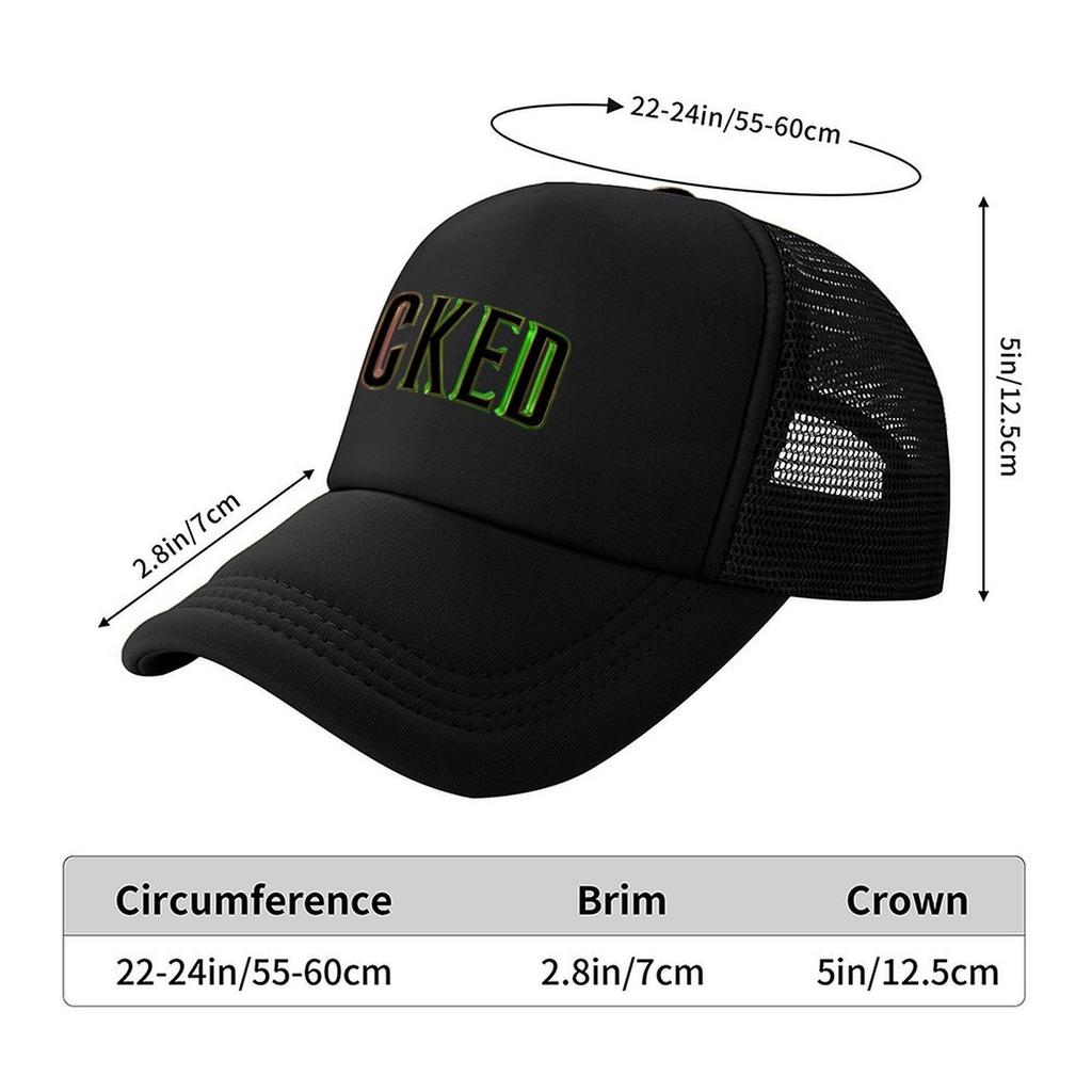 wicked Baseball Cap tea Hat black Golf Hat Hat Man Luxury For Girls Mens