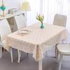 Internet Famous Waterproof & Heatproof PVC Tablecloth - Oilproof, Wash-free, Rectangular Dining & Coffee Table Mat