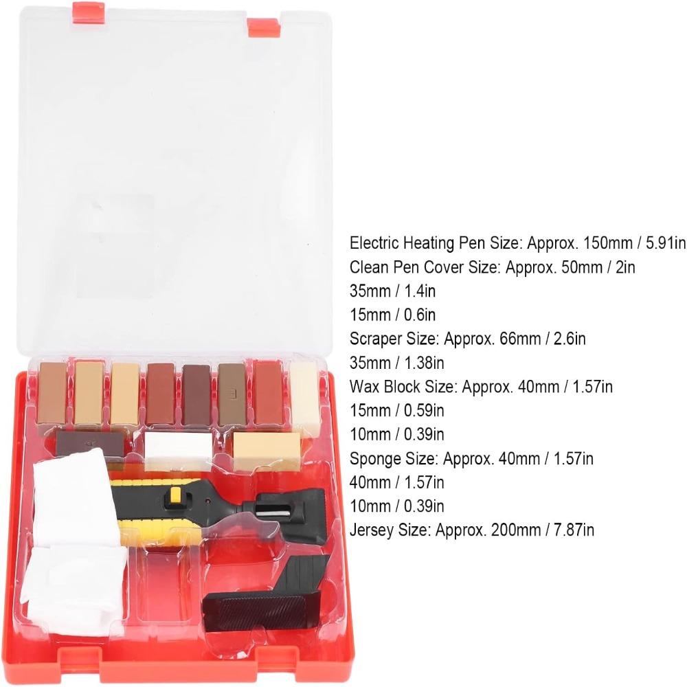 11 Color Wax Blocks Floor Repair Kit Easy Use Tool Tile Repair Kits For Kitchen Tile