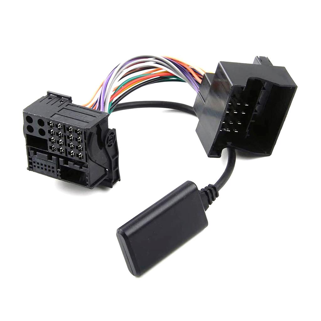 Bt5.0 Module Receiver with Adapter Cable AUX IN Cable for Focus Mondeo 6000CD 6006CDC 5000CD Audio Cable Kit Replacement
