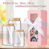 8 cajas de regalo rosas con cinta blanca, cajas de regalo con ventana transparente para sublimación, cajas de exhibición de vidrio, caja de regalo, vasos para beber, frascos, caja de regalo.