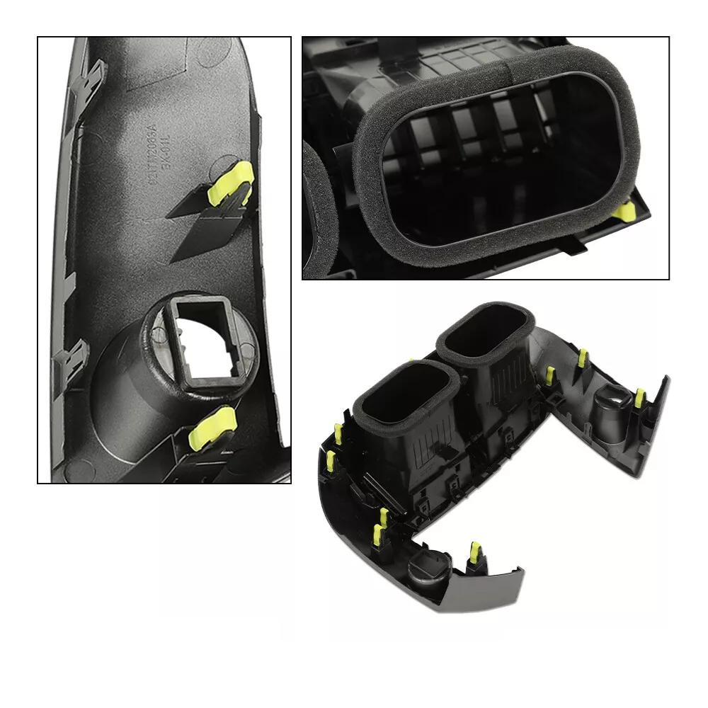 Fit For Toyota RAV4 2006 2007 2008 2009 2010 2011 2012 Center Dash A/C Heater Air Vent Cover Trim Bezel Black 55663-42020