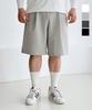 Bimono [Big Size 28-50] Tight-Fitting Sturdy Solid Bermuda Pants (Type B)