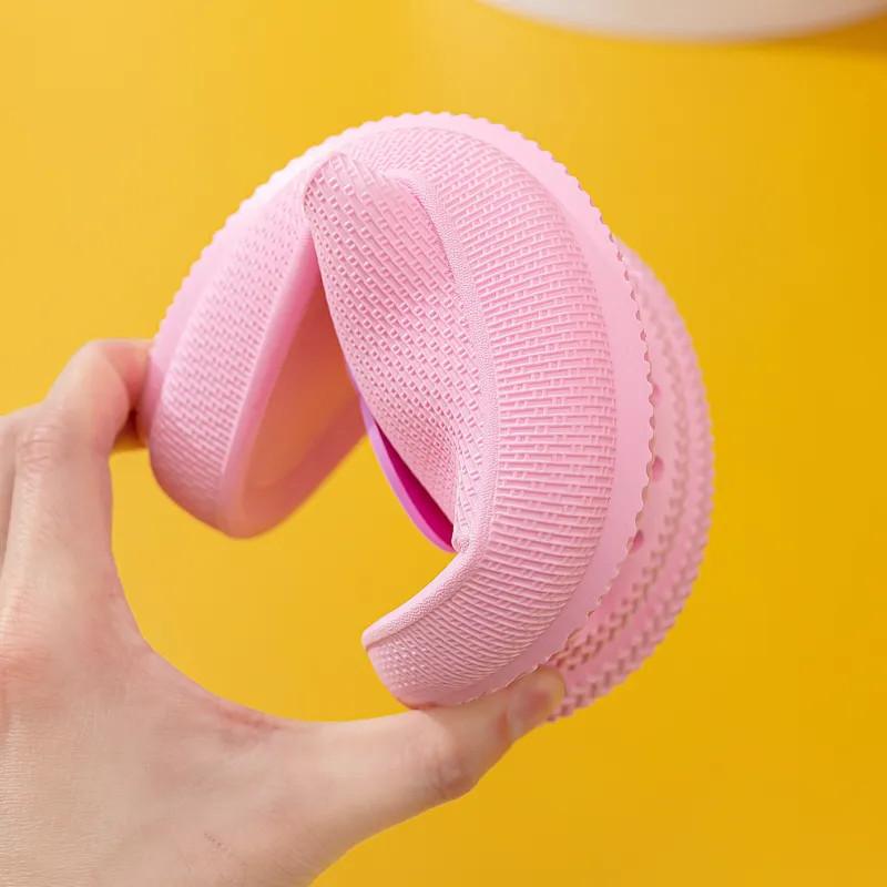 Thick-soled slippers Sweet and cute wind bear home slippers Household summer cool slippers