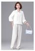 Spring Chinese-Style Casual Top for Middle-Aged Women: Comfortable, Loose, Fashionable, Versatile Shirt