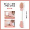 Silicone Facial Clean Brush Double Head Skin Care Tools Beauty Facial Massage Brush