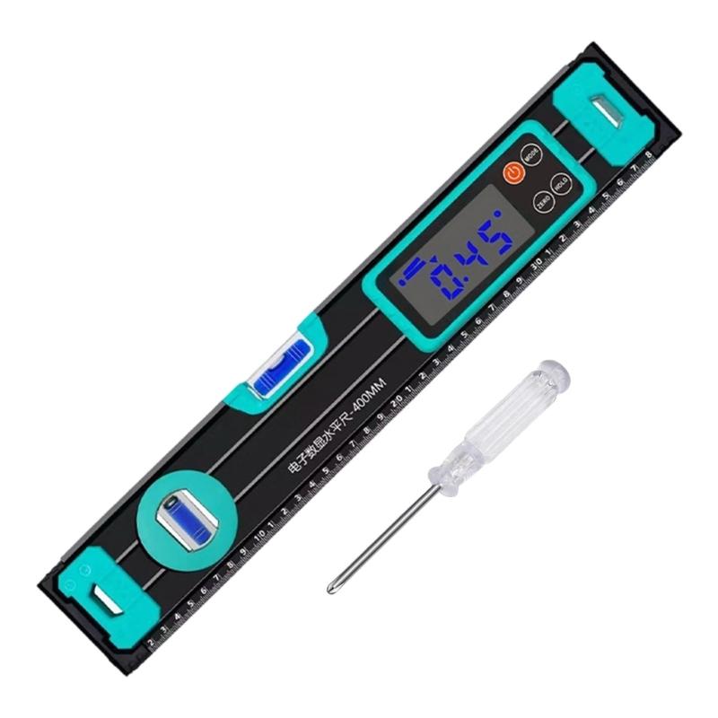 Illuminated Bubble Level Digital Angles Measurement for Easy Reading Magnetic Base Convenient Operation