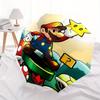 1pc Mario Adventure Automatic Open/close Folding Portable Umbrella with 8-Rib Structure for Women/Men, All-Season Use  A0901043