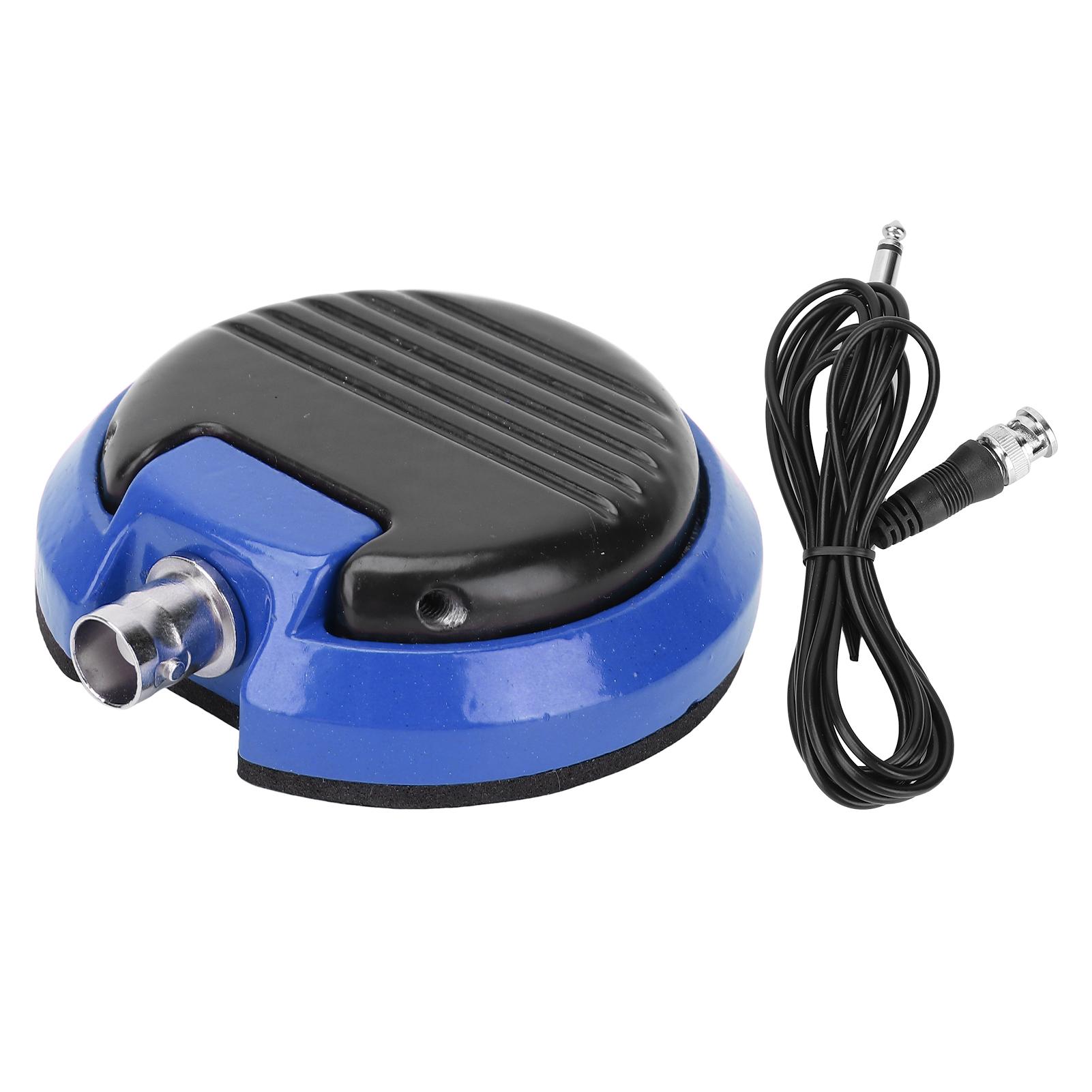 Round Tattoo Foot Pedal Switch Portable Tattoo Machine Foot Switch Controller AccessoryBlue синий