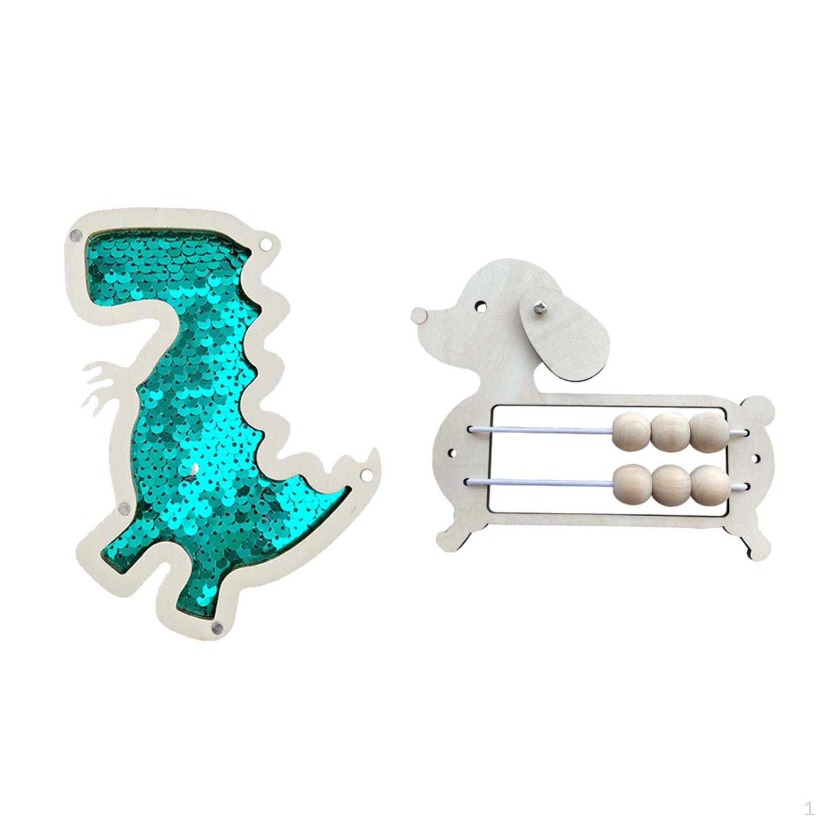 

Early Education Toys Children Learning Educational Wooden Busy Board Children s зелений