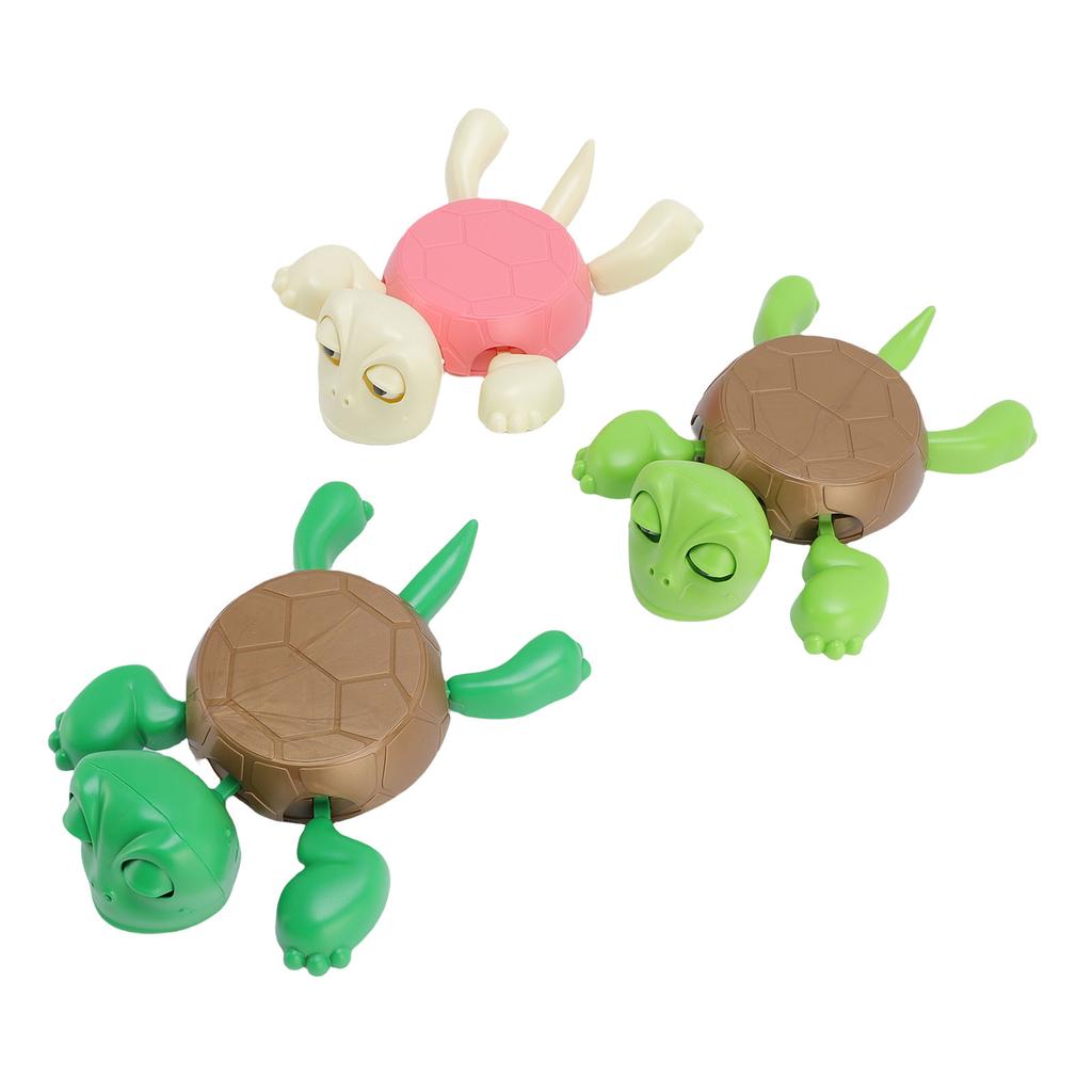 3 Pcs Funny Turtle Cup Holder Moving Limbs Open Eyes Desktop Decor Turtle Coaster Cup Pad for Home