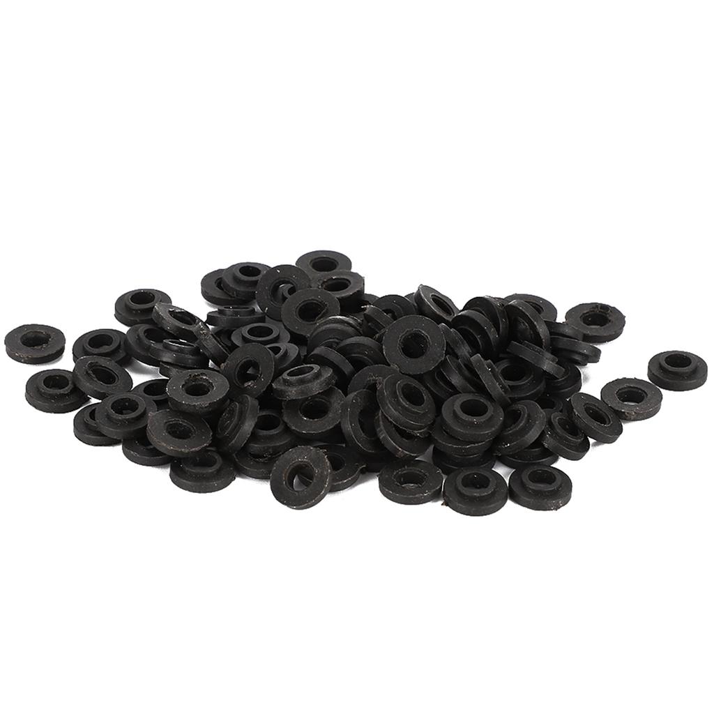 100pcs Coil Tattoo Machine Plastic Ring Tattoo Liner Shader Part Tattoo Insulation Pad