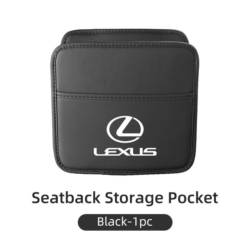 

Car Seatback Organizer Leather Tools Storage Bag Accessories For Lexus UX250h RX450h CT200h RX400h NX300h RX350 RX300 GX470 IS35