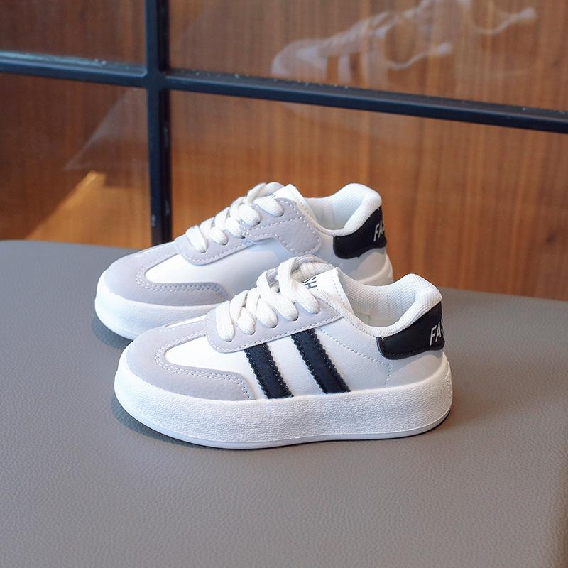 Korean Version of Children's Sports Shoes 2025 Autumn New Girls Casual Shoes Boys Forrest Gump Shoes Fashion Board Shoes Soft Bottom Tide