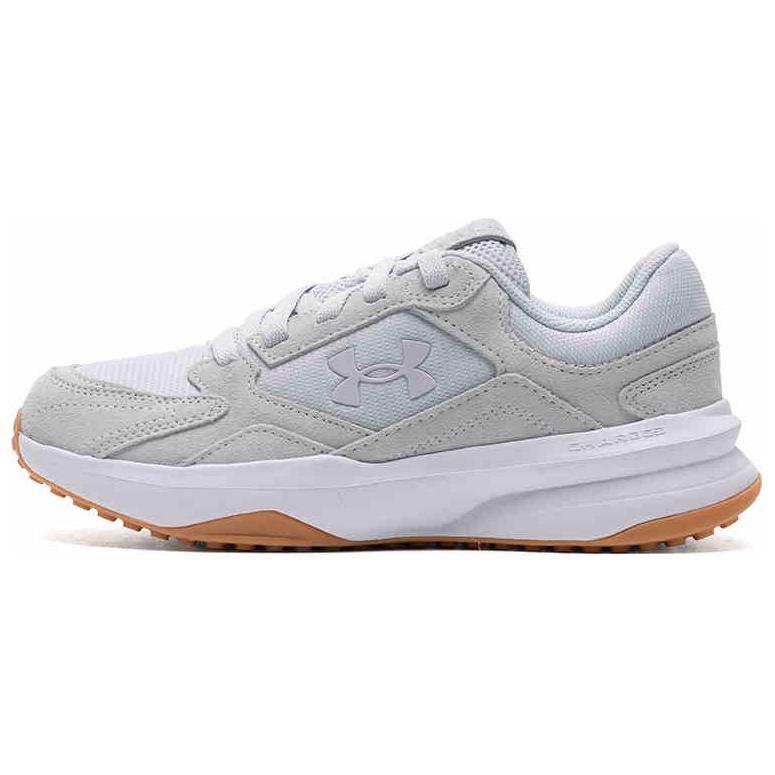 Under Armour Edge Suede Women s Training Shoes Halo Gray White Halo Gray 6003014-014 36