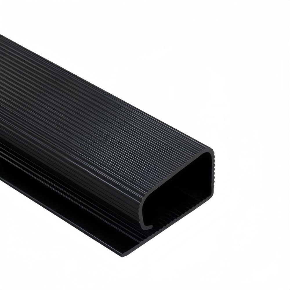 

1PC Desktop Undertable Cable Rack Anti-extrusion Floor Cord Cover Self-Adhesive Durable Extension Wiring Duct Cable Protector 40cm чорний