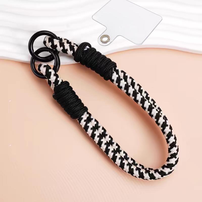 1-5pcs Phone Lanyard Wrist Strap Woven Phone Lanyards Creative Keychain Hanging Rope Anti-lost Security Wristband