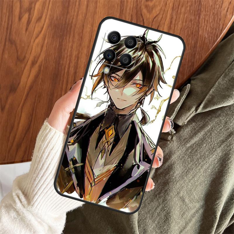 Zhongli Genshin Impact Case For Samsung Galaxy M12 M32 M52 M35 M55 M15 M11 M13 M14 M06 M16 M36 M56 M31 M53 M34 M54