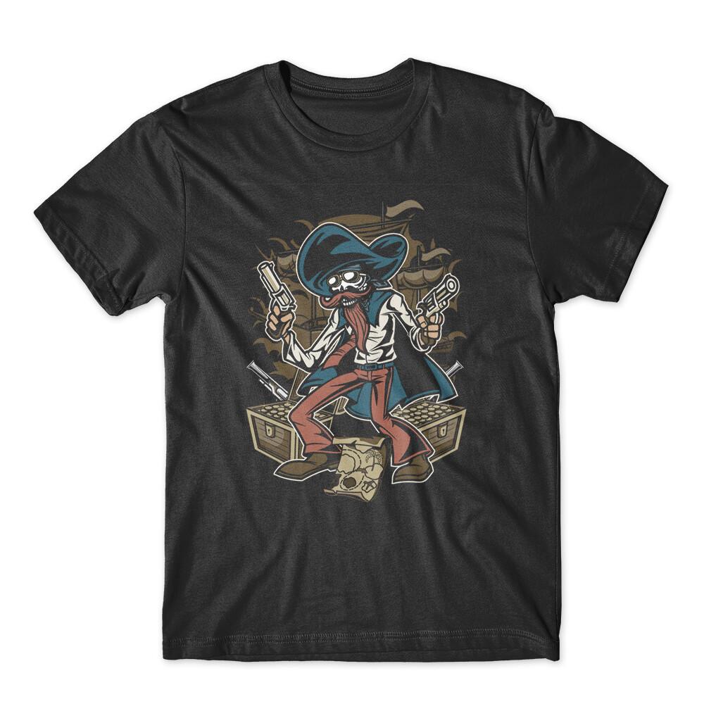 Pirate Treasure T-Shirt 100% Cotton Premium Tee NEW