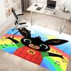 1pc Bing Print Area Rug - Soft, Washable Non-Slip Indoor Mat, Living Room, Home Office Decorative Rug,Office Decorative
