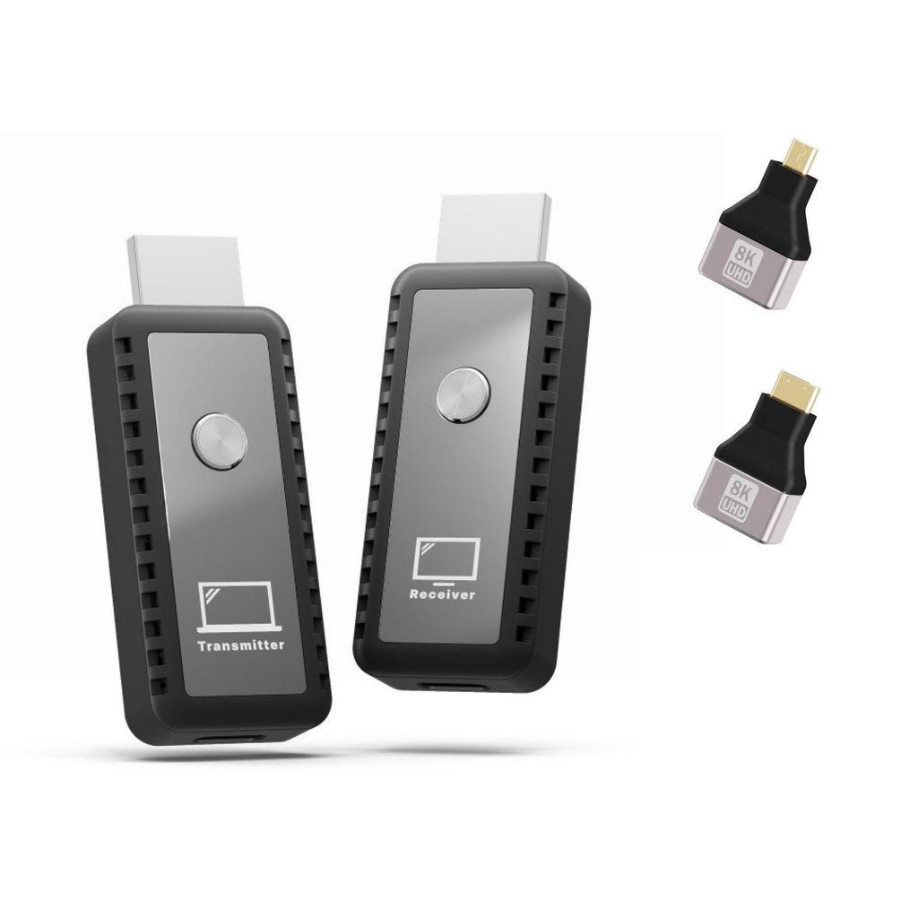 30m Wireless HDMI Video Transmitter High-Definition Extender for Conference Screen Sharing