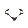 Carbon ABS Steering Wheel Trim Cover For 2005-2012 BMW 3 Series E90 E92 E93 US