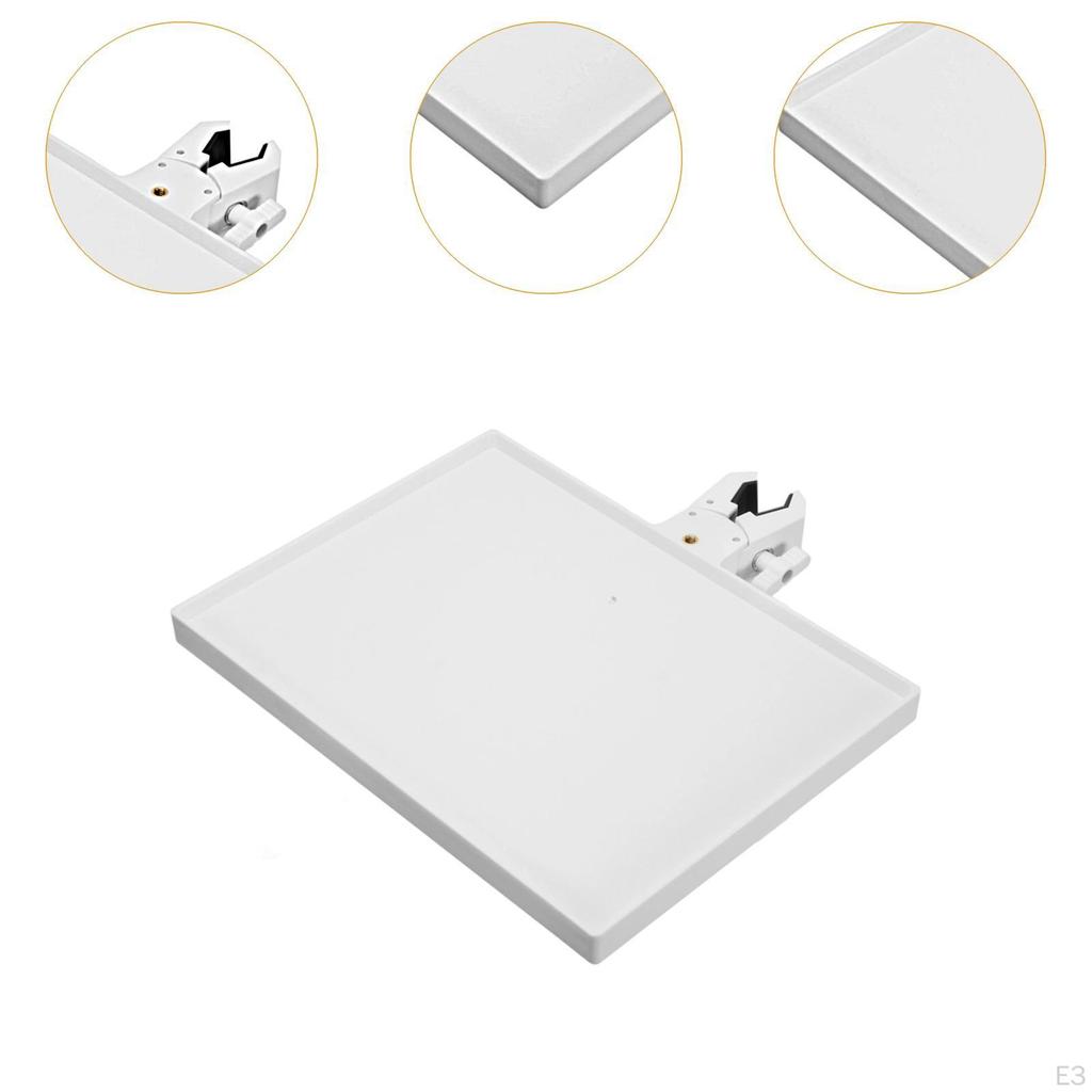 Stand Shelf, Clamp Mount, Multi-purpose Shelf for Concert Performances in The Studio