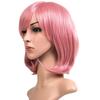 Damen Kurz Gerade Haare Perücken Damen Synthetisch 12 Zoll Anime Cosplay Kostüm Party Perücken Dunkelblau