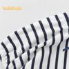 Balabala Girls' Striped Short Sleeve T-Shirt