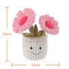 Apricot Lamb Potted Sunflower Plush Soft and Cute Stuffed Animal for Babies and Plush Potted 23cm Children's Animal, Boys, Sunflower,