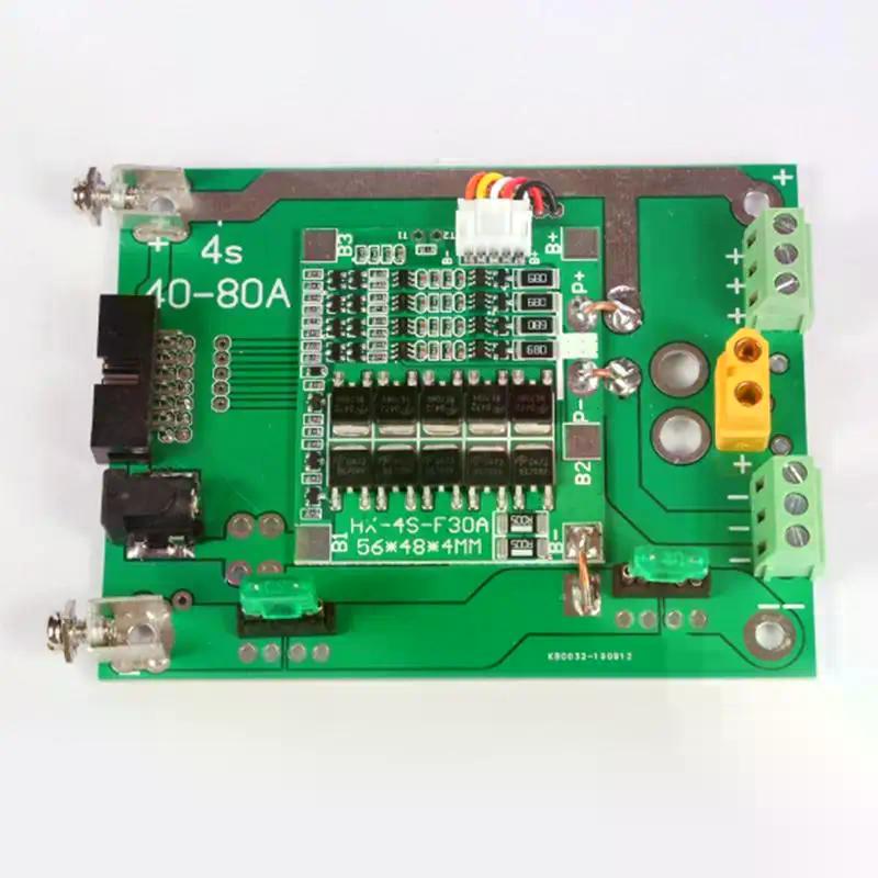 15V 4S 1P/2P/4P Power Wall Project 18650 Battery Pack BMS Li-ion Lithium 18650 Battery Holder PCB DIY Ebike Storage Solar Panel