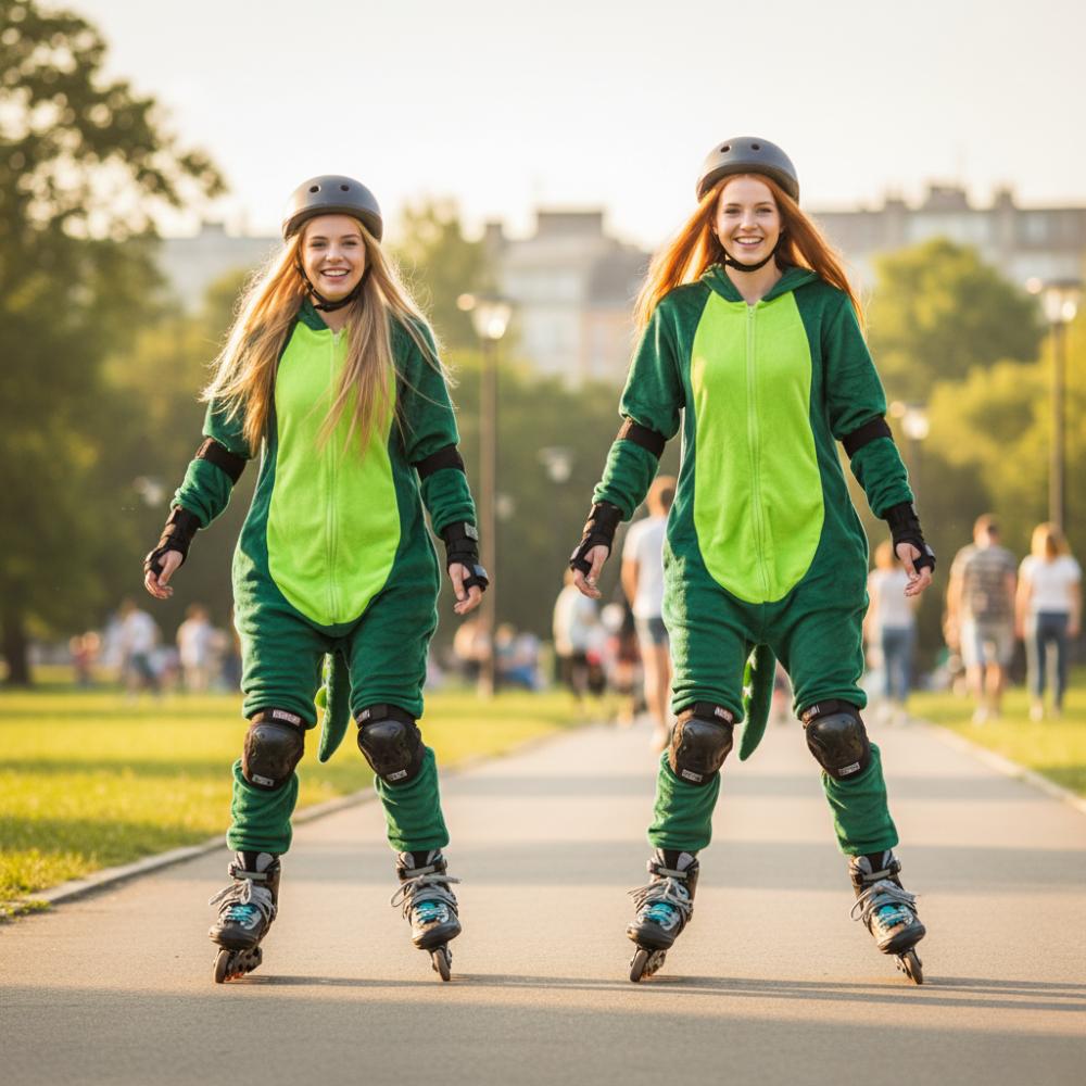 Herren Einteiler Dinosaurier Pyjama Kigurumi Kostüm Onesie s Onesie Dinosaurier Kostüm - S