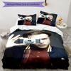 Set Biancheria da Letto 3 Pezzi Olly Murs Copripiumino Chiusura Include 1 Copripiumino & 2 Federe, Morbido e Confortevole per Tutte le Stagioni.