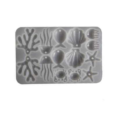 Easy Use Sea Themed Silicone Craft Mould Set For Art And Home Jewelry Designs
