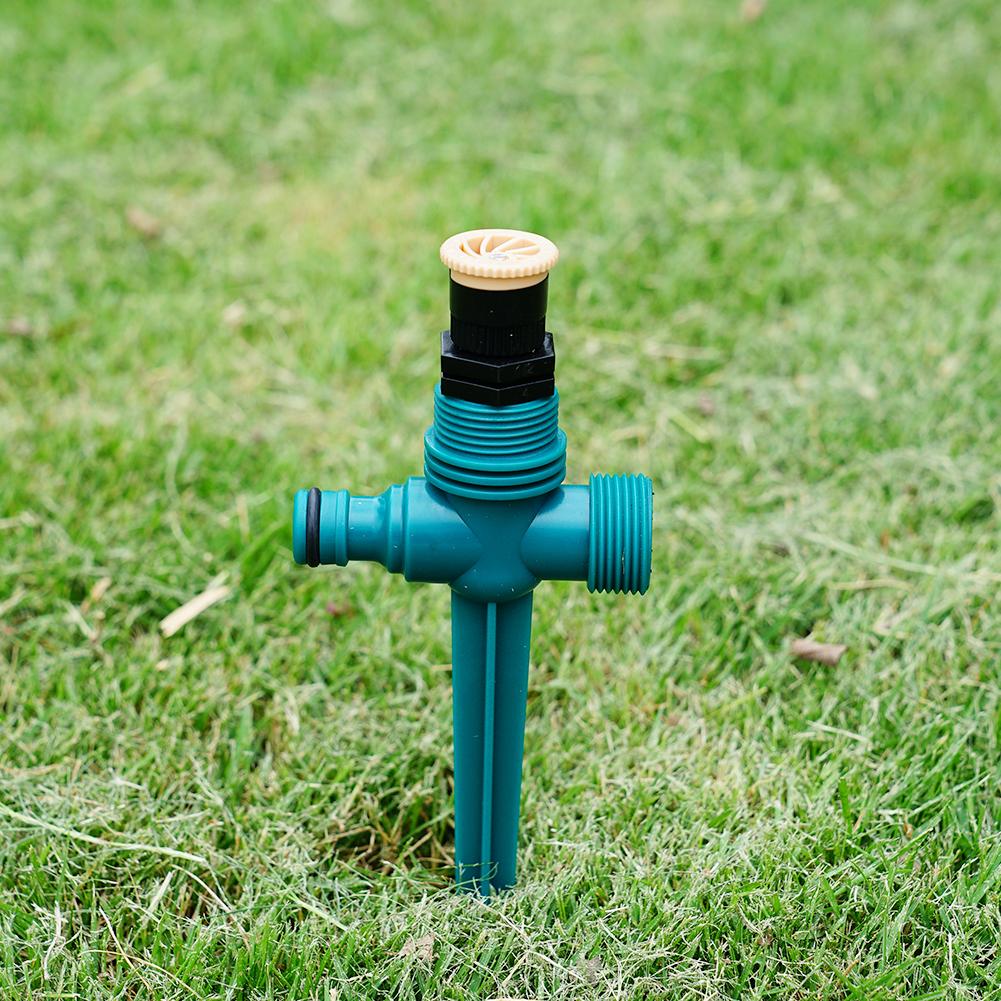 Garden Sprinkler 360° Rotation Irrigation Watering System Agriculture Ground Automatic Tube Adjustable Plug Buried Atomization