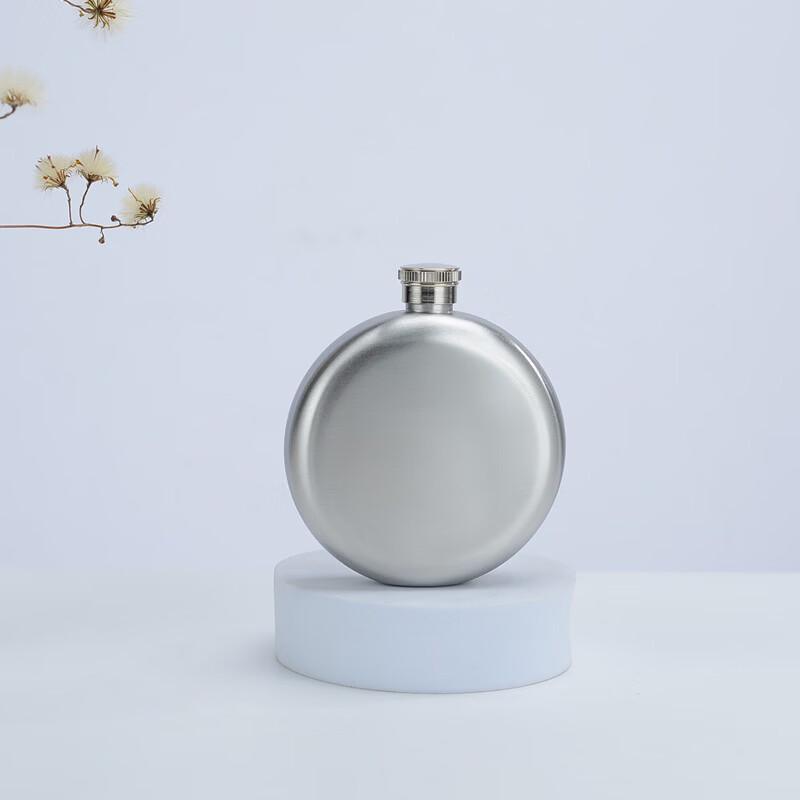 Портативная круглая фляга из нержавеющей стали Shangqi