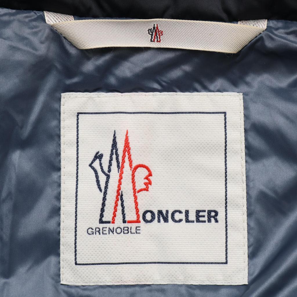 Moncler GRENOBLE CORBIER Hoodie Down Jacket 0 NavyUsed
