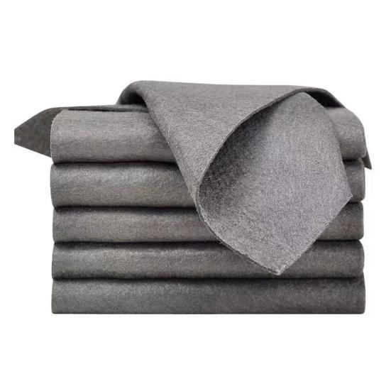5Pcs Cleaning Cloth Microfiber Good Water Absorption Mirror Wipe Cloth Thickened Quick Drying Dust Oil Removal Cleaning Cloth